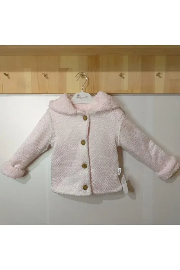 Детский кардиган для девочек с длинным рукавом Hippıl Baby, Pink