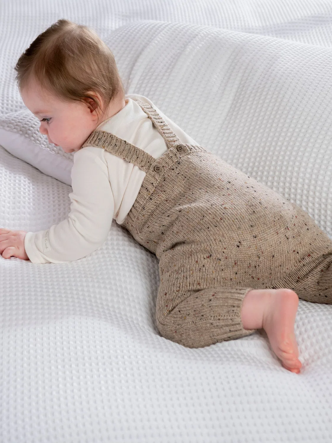 Комбинезон-боди с ушками мишки Mamas & Papas, коричневый — фото 3