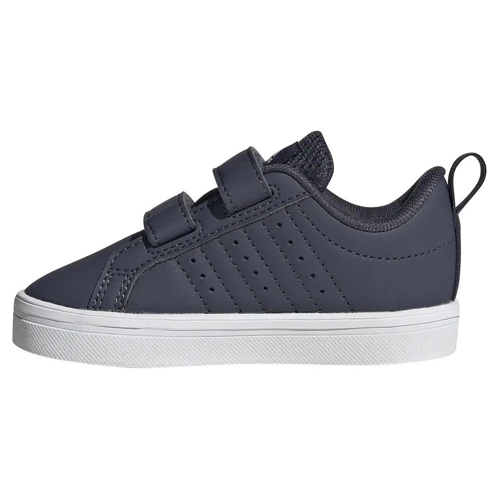 Детские кроссовки для девочек с липучками VS Pace 2.0 Adidas, Grey — фото 3