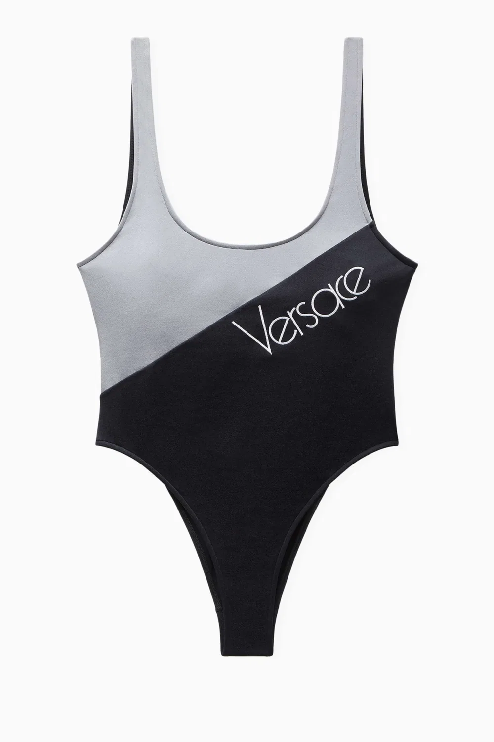 Купальник слитный с вышивкой Versace