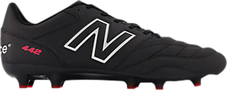 Бутсы New Balance 442v2 Team FG 2E Wide 'Black White', черный