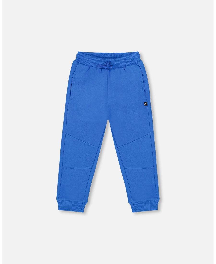 

Детские флисовые спортивные штаны для мальчиков, синие Deux par Deux, Blue
