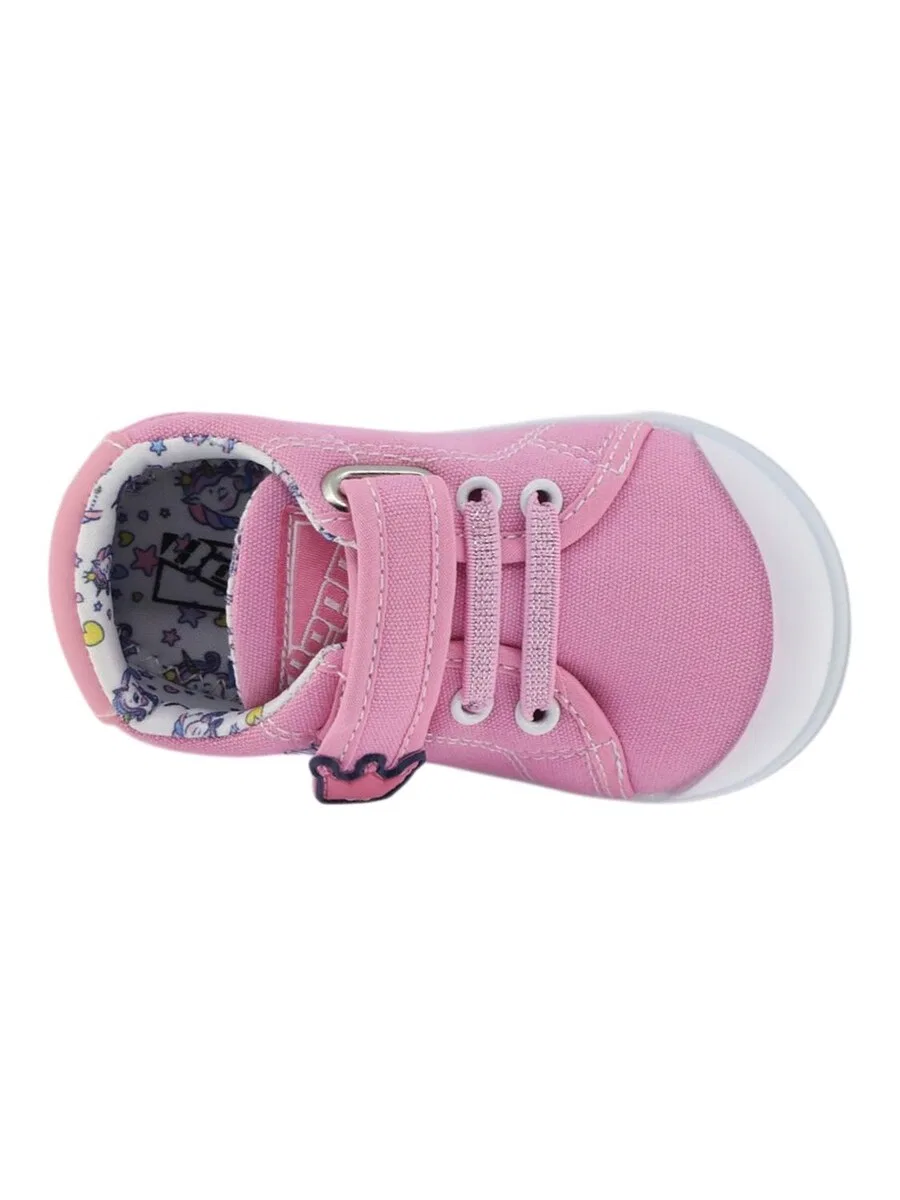Кроссовки Beppi 'Canvas Shoe' розового цвета — фото 3