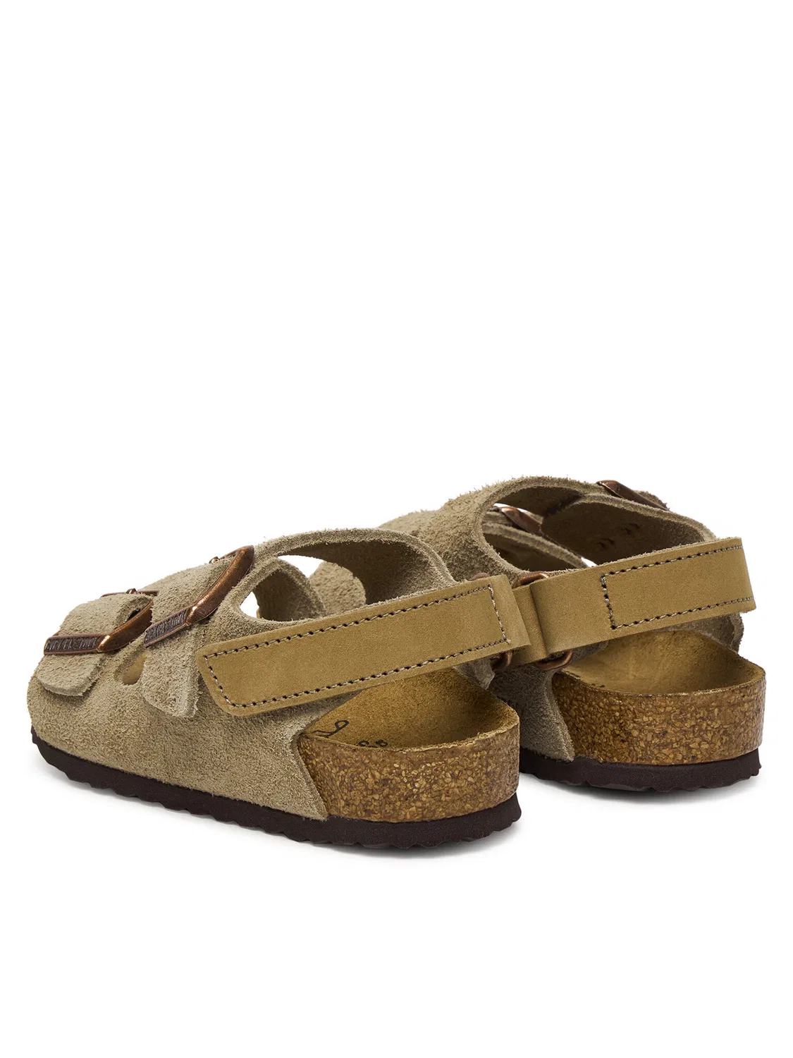 Сандалии для мальчика Milano As Birkenstock, бежевый — фото 3