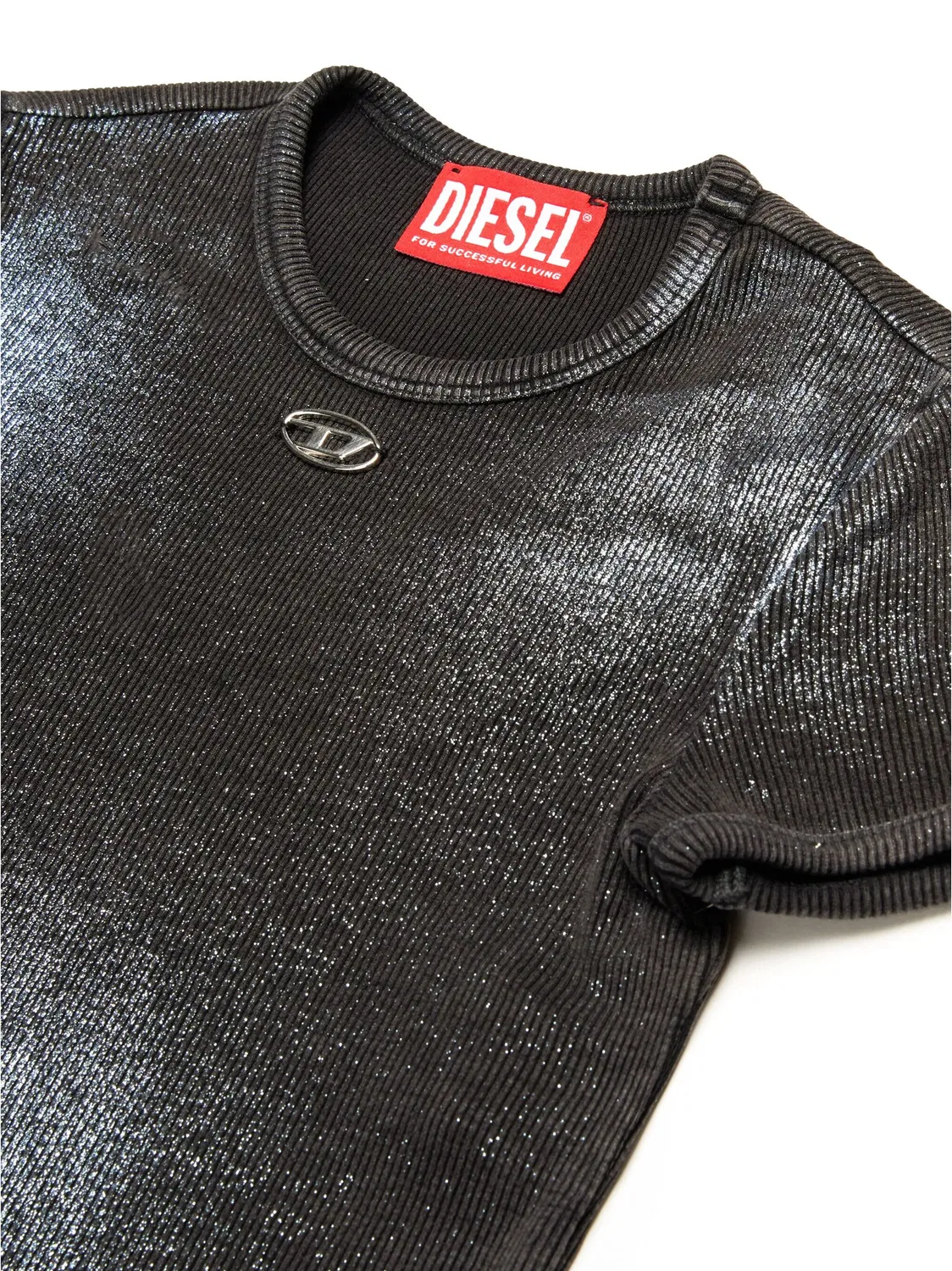 Футболка Diesel Telen1, черный — фото 2