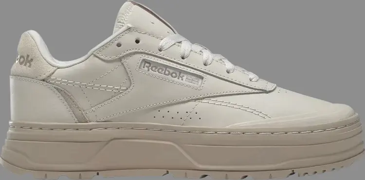 

Кроссовки wmns club c double geo 'stucco' Reebok, серый