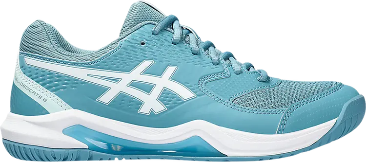 Кроссовки Wmns Gel Dedicate 8 Wide 'Gris Blue White', синий