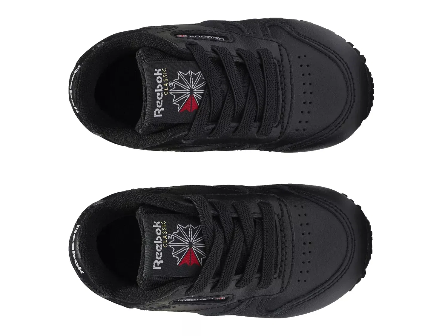 Кроссовки повседневные Classic Leather Slip-On, Reebok, черный — фото 4