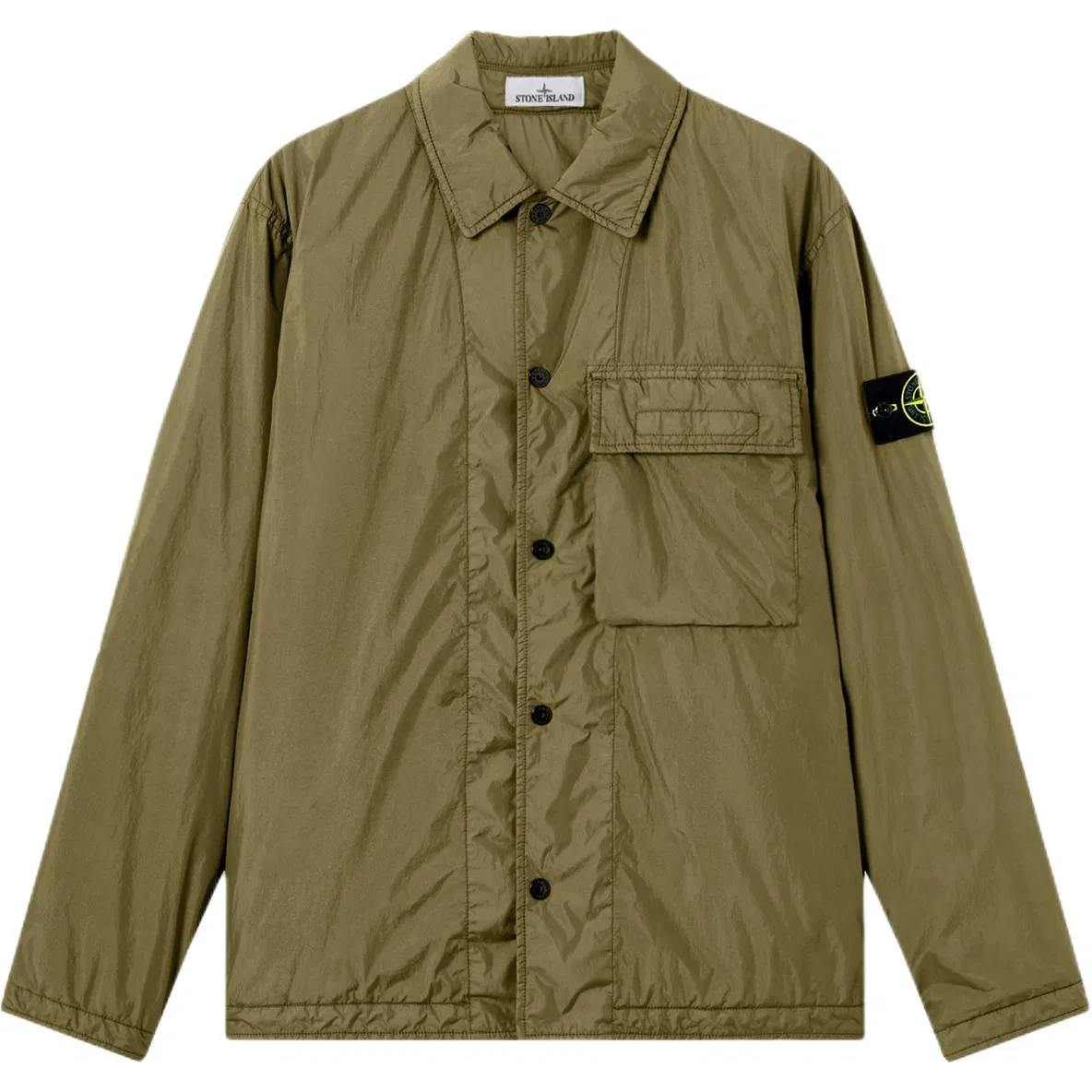 Мужская куртка-пуховик Army Green STONE ISLAND