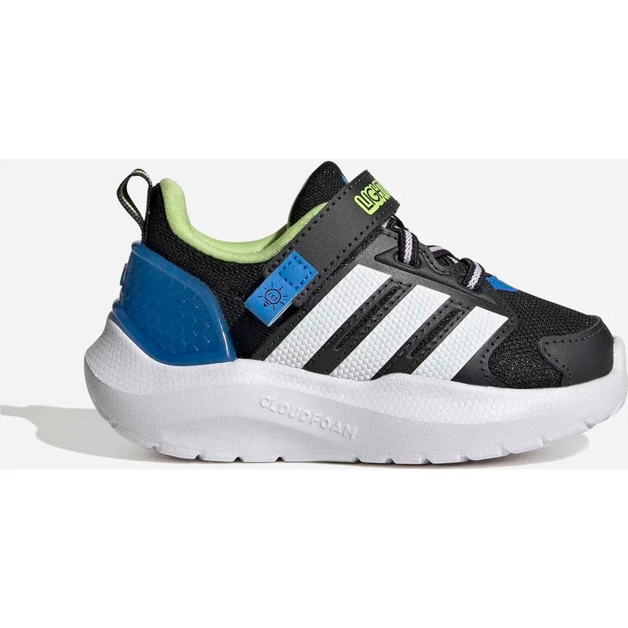 Детские спортивные кроссовки с легким дизайном Lightorama Rnr El I adidas, Черный
