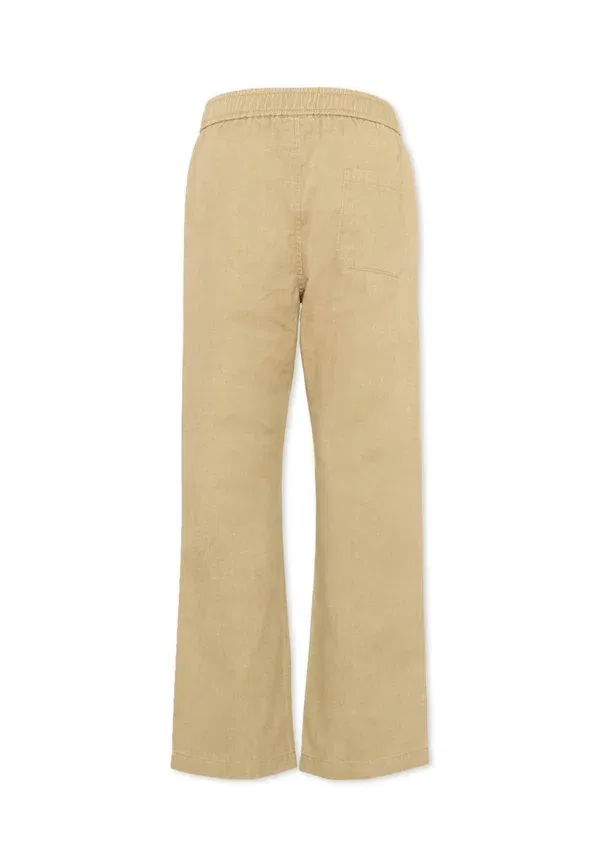 Брюки хлопковые Pantaloni Tru Trussardi Junior, коричневый — фото 2