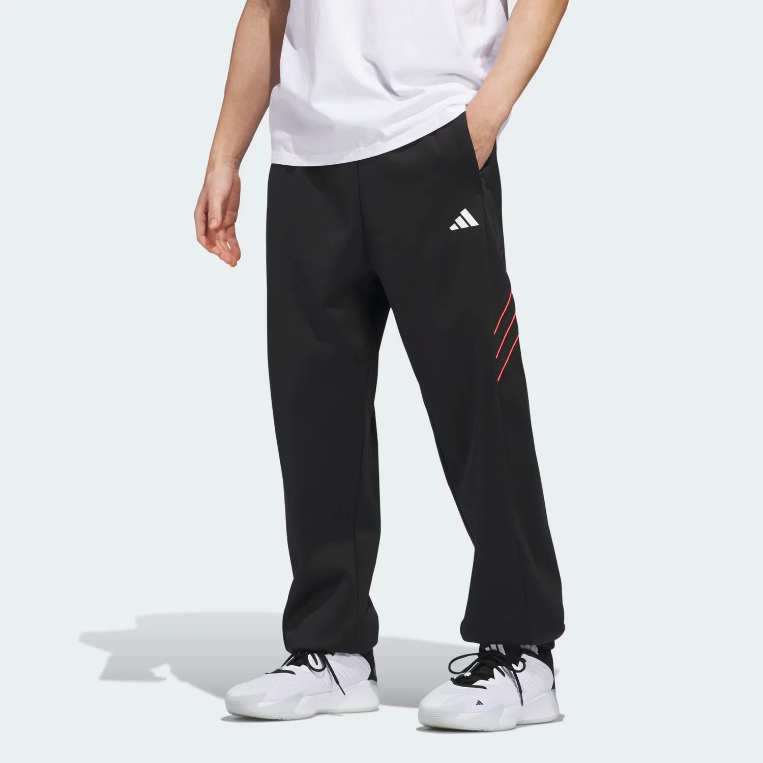 Мужские спортивные штаны из флиса Crazy Warm Adidas Performance, черный