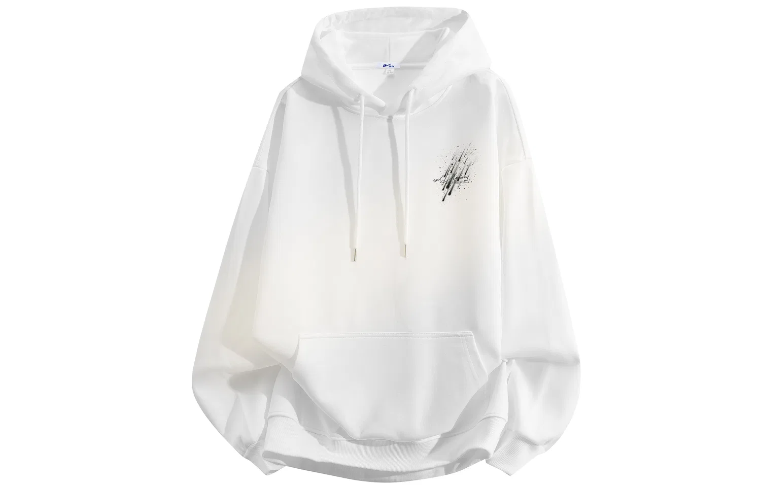 Детское худи с капюшоном средней плотности Black Fleece-Lined WARRIOR — фото 4