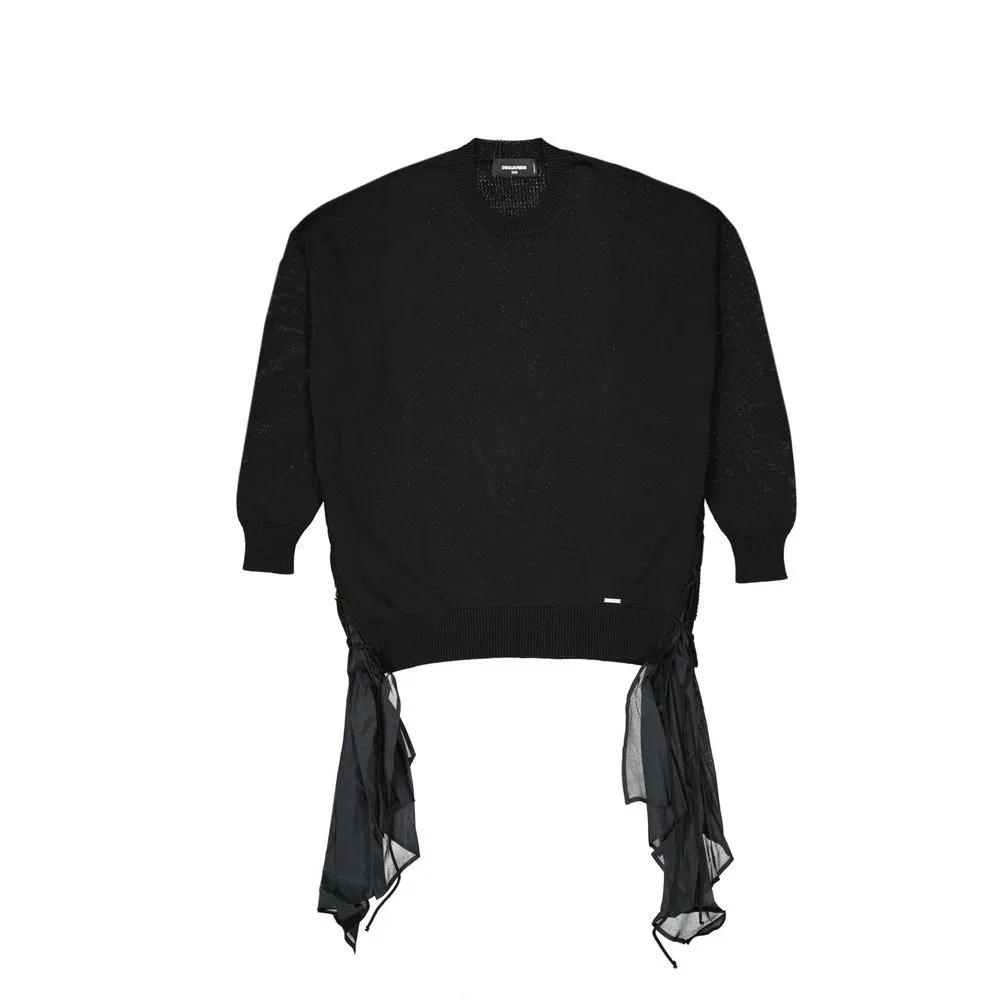 Женский свитшот с длинным рукавом Dsquared2, Black