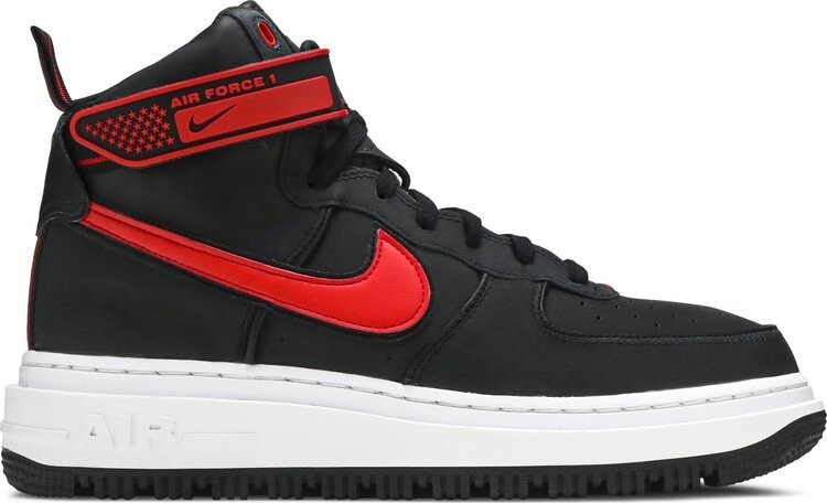 

Ботинки Nike Air Force 1 Boot 'Black University Red', черный