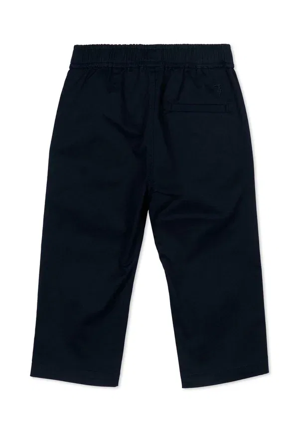 Брюки хлопковые Pantaloni Tru Trussardi Junior, синий — фото 2