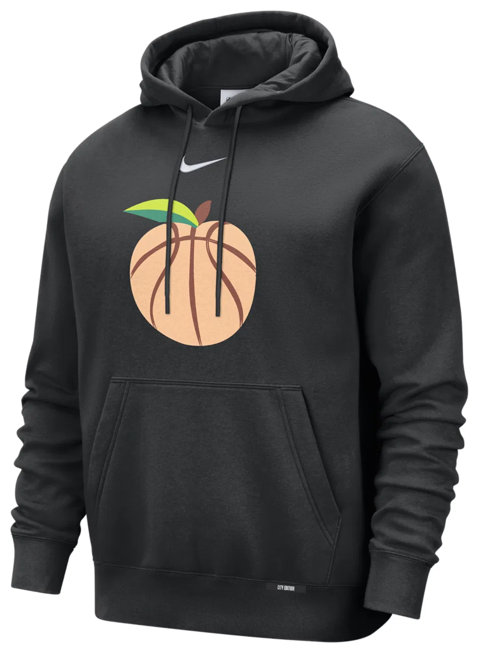 Худи для мужчин Hawks Club Logo City Edition Nike, цвет Black/Multi