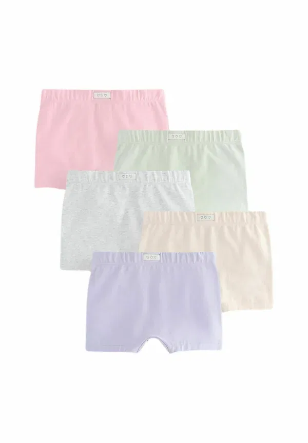 Комплект из 5 трусов хлопковые Soft touch short 5 pack Next Pink, синий/розовый