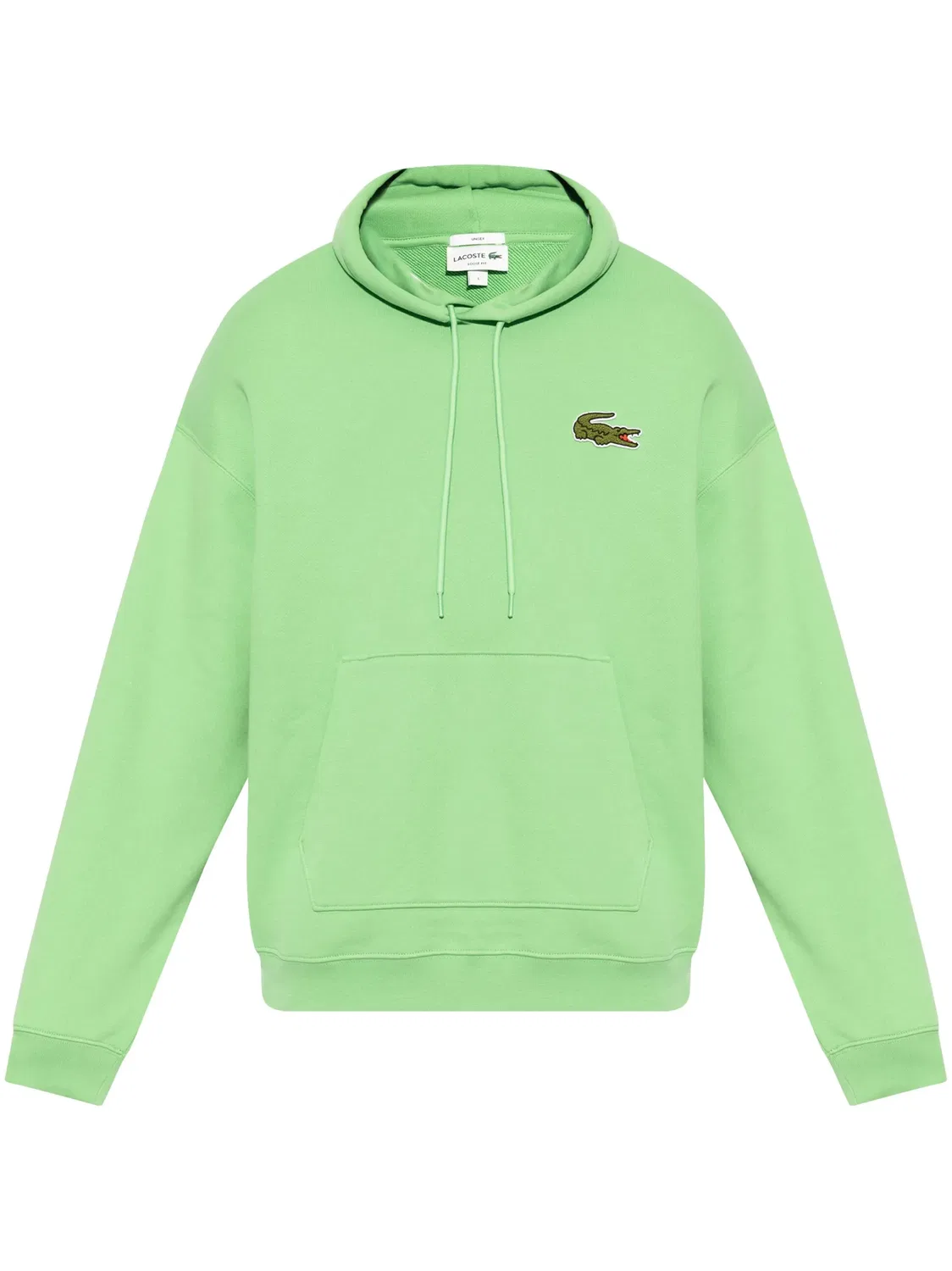 Худи с логотипом Lacoste, зеленый
