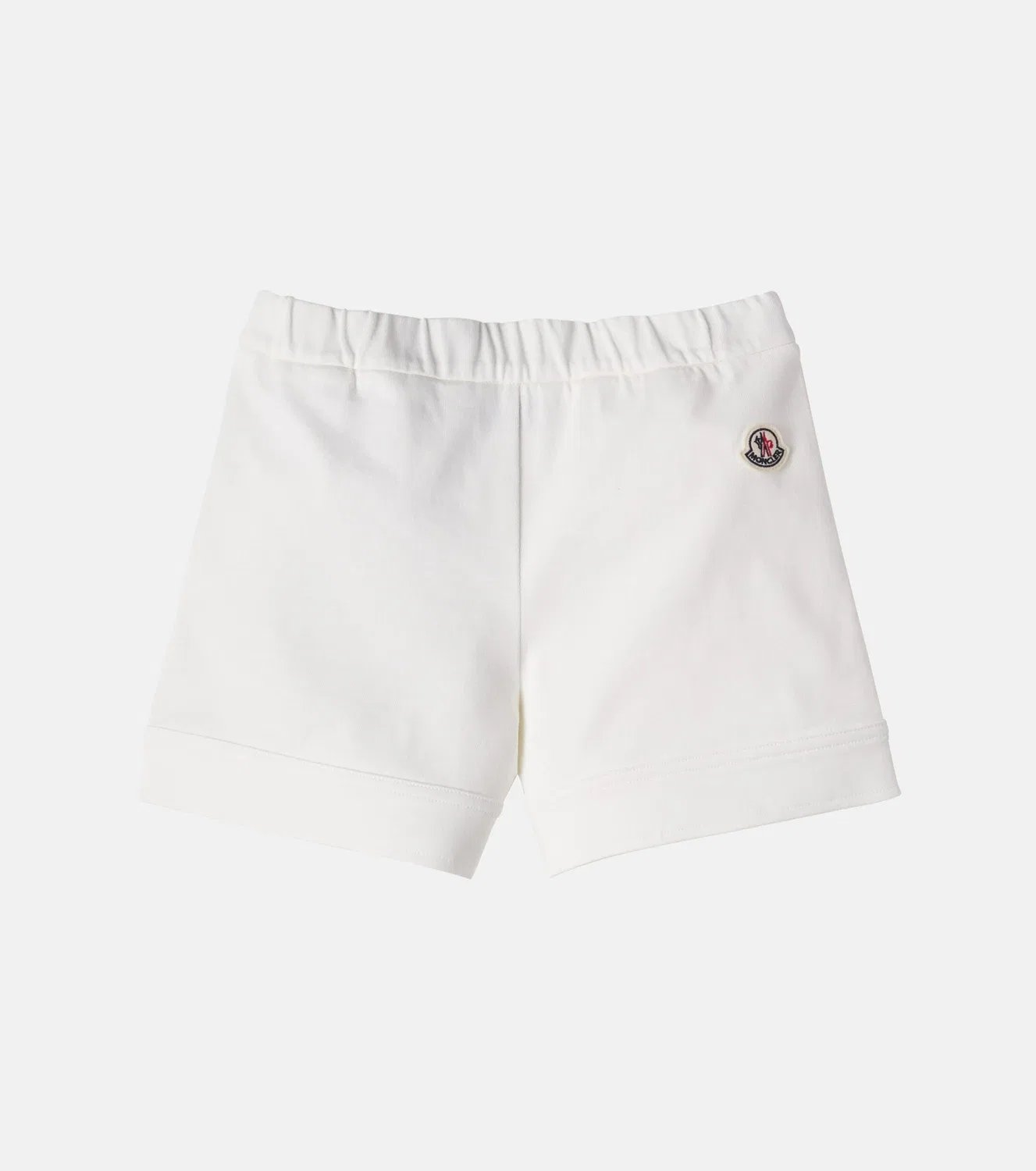 Шорты хлопковые Moncler Enfant, белый — фото 2