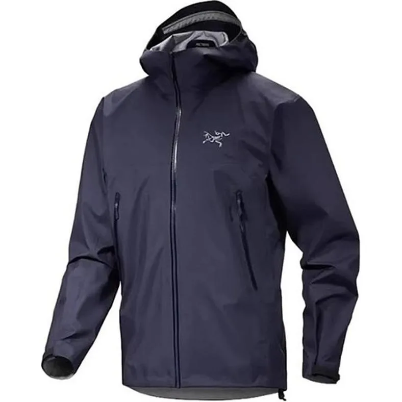 Ветровка BETA Waterproof, Windproof, And Breathable женская Arcteryx, черный sapphire/черный sapphire