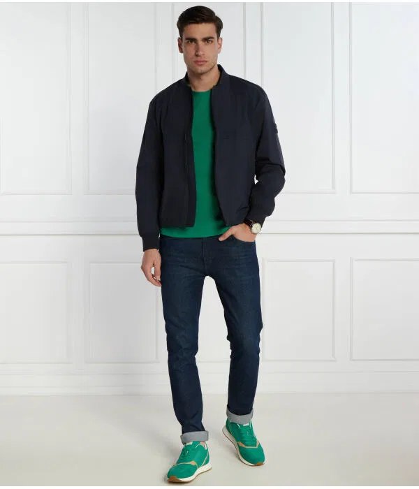 Мужская куртка-бомбер регулярного кроя Tommy Hilfiger, Blu Marino — фото 2