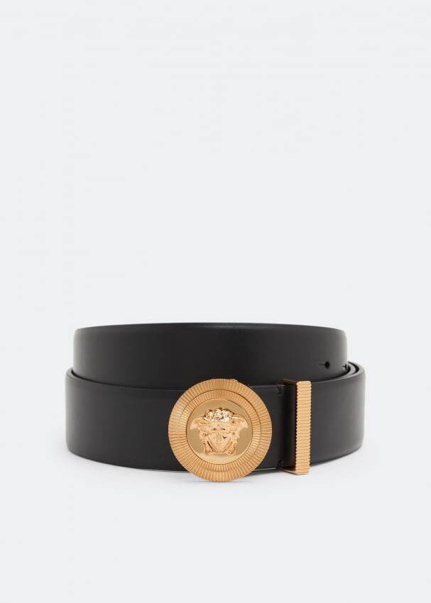 

Ремень VERSACE Medusa Biggie belt , черный