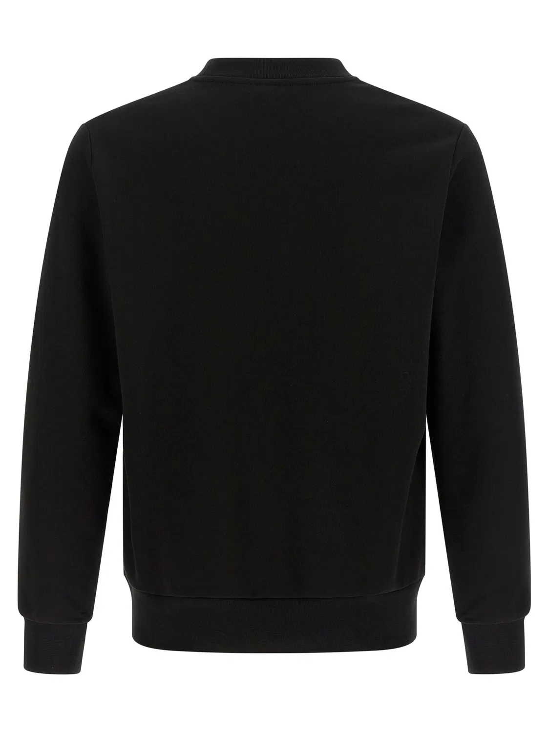Мужской свитшот с вышитым логотипом, черный Lacoste, Black — фото 2