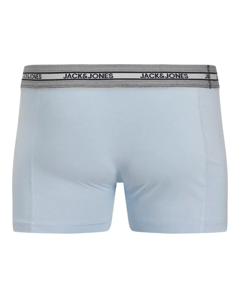 Детские трусы-боксеры для мальчиков из хлопка Jack & Jones, Azul — фото 2