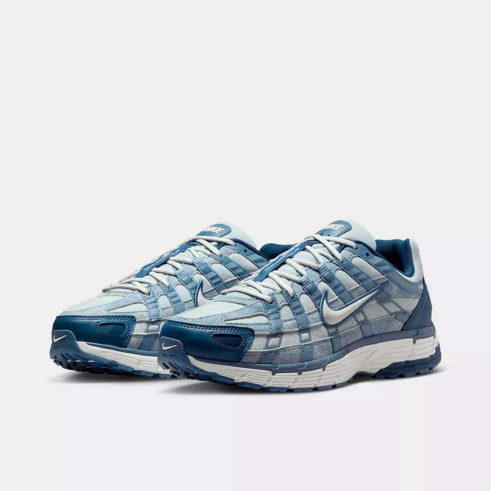 Кроссовки в ретро-стиле Nike P-6000, синий — фото 2