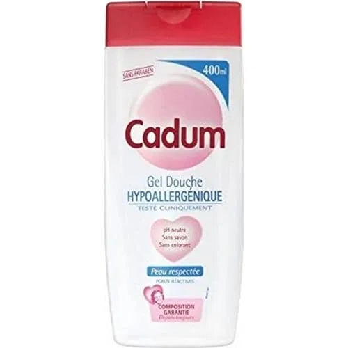 Гель для душа Cadum, гипоаллергенный, набор 3 шт, 400 мл, Unscented Cadum Douche