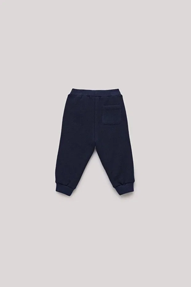 Детские спортивные штаны для мальчиков с принтом Gb Baby, Navy Blue — фото 2