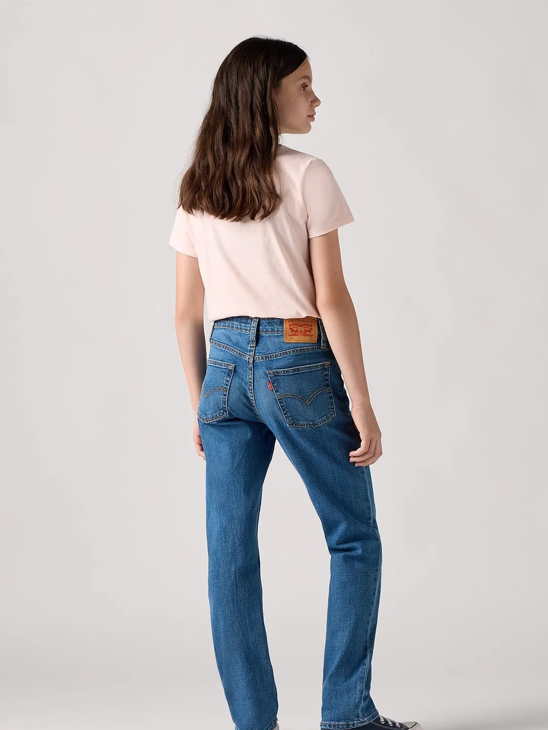 Джинсы Levi's Original 501 Mid Rise, синие — фото 2