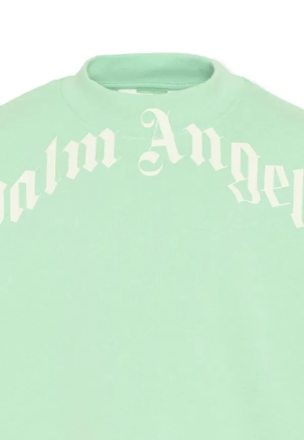 Толстовка хлопковая Unisex Palm Angels, green, зеленый — фото 3