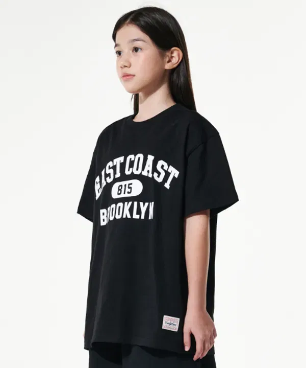 Футболка Giant Fit Brooklyn, Takeasy Kids, черный — фото 2