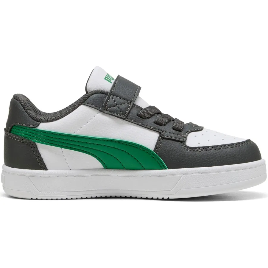 Детские кроссовки с синтетической кожи Puma Caven 2.0 AC+ PS, Серый — фото 4