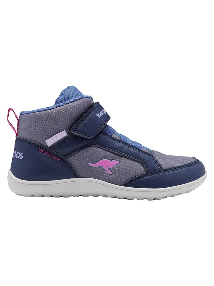 Ботинки детские с мембраной K-BFK Sole Mid EV Kangaroos, темно-синий