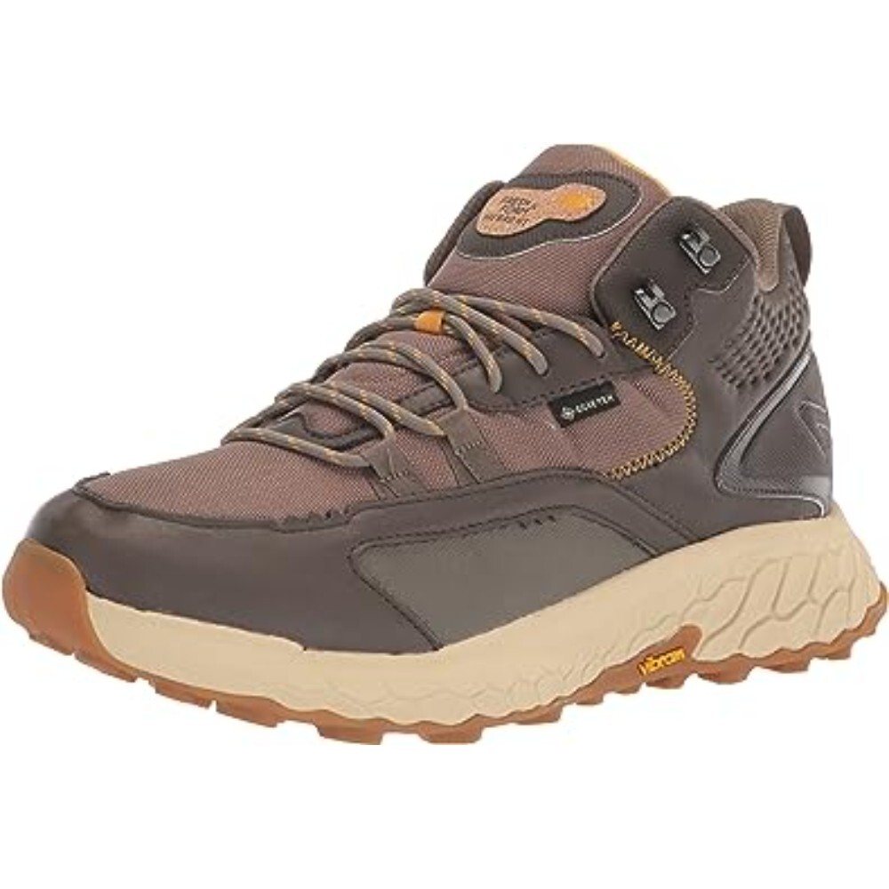 Кроссовки New Balance Fresh Foam X Hierro V1 Mid-Cut, коричневый — фото 2