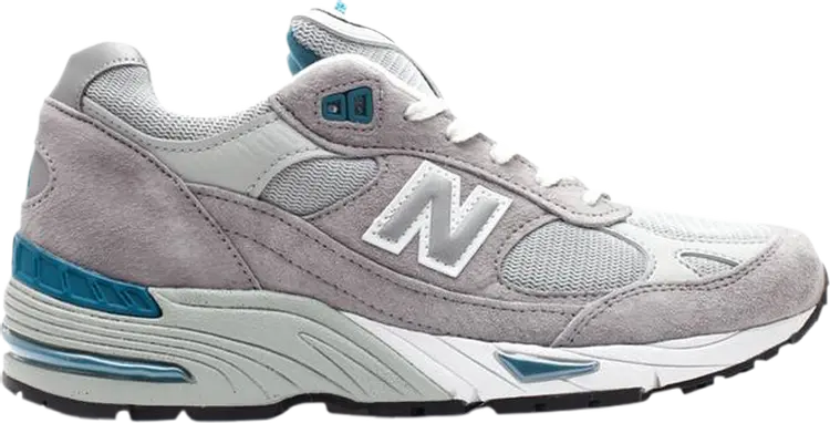

Кроссовки New Balance 991 Made in USA 'Grey Teal', серый