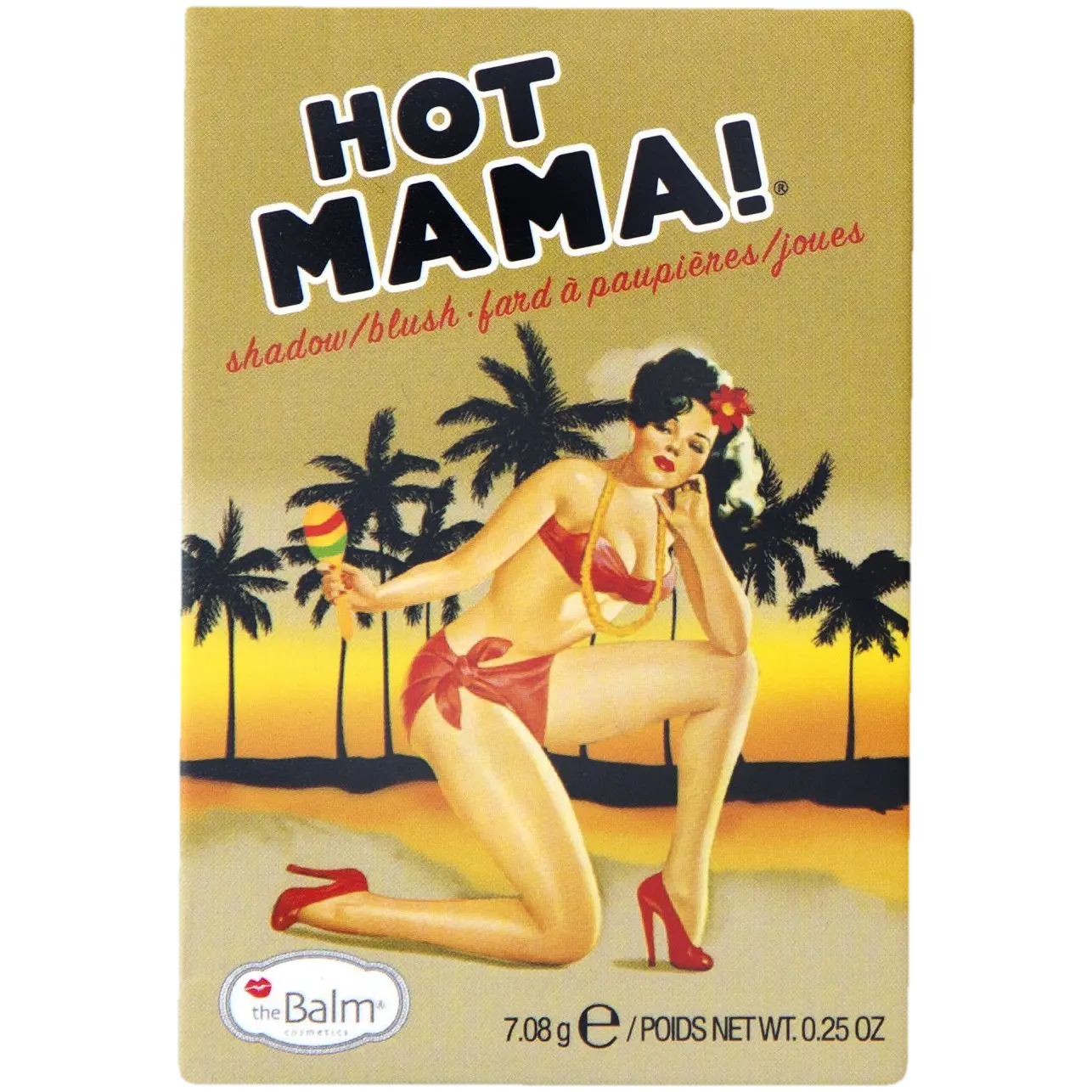

The Balm Hot Mama румяна и тени для век, 7 г