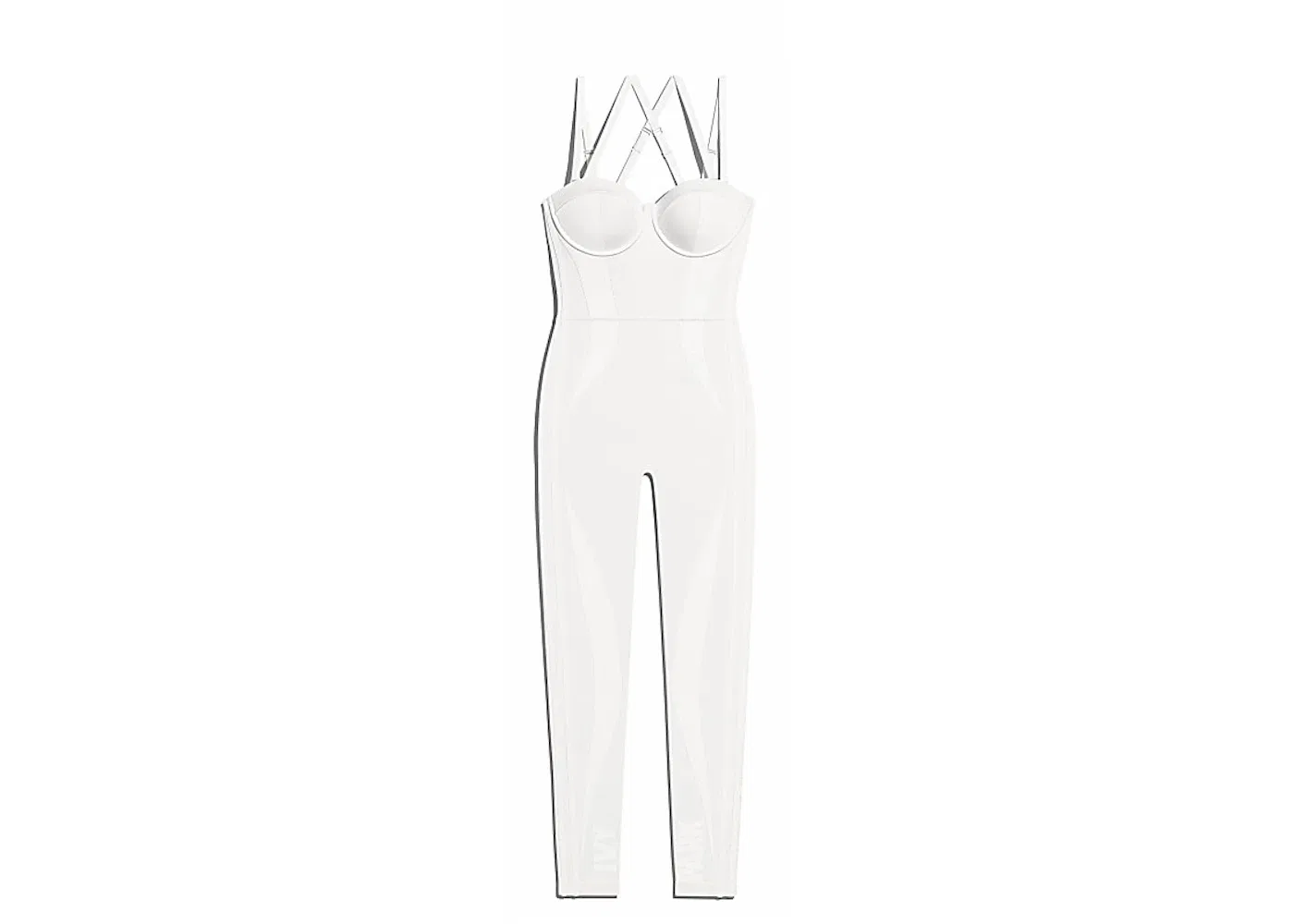 Женский вязаный комбинезон Ivy Park Knit Catsuit Adidas, цвет Core White