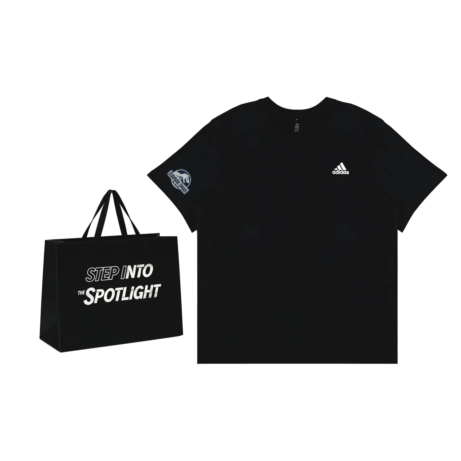 Футболка с логотипом Adidas MUST HAVES, Black — фото 3