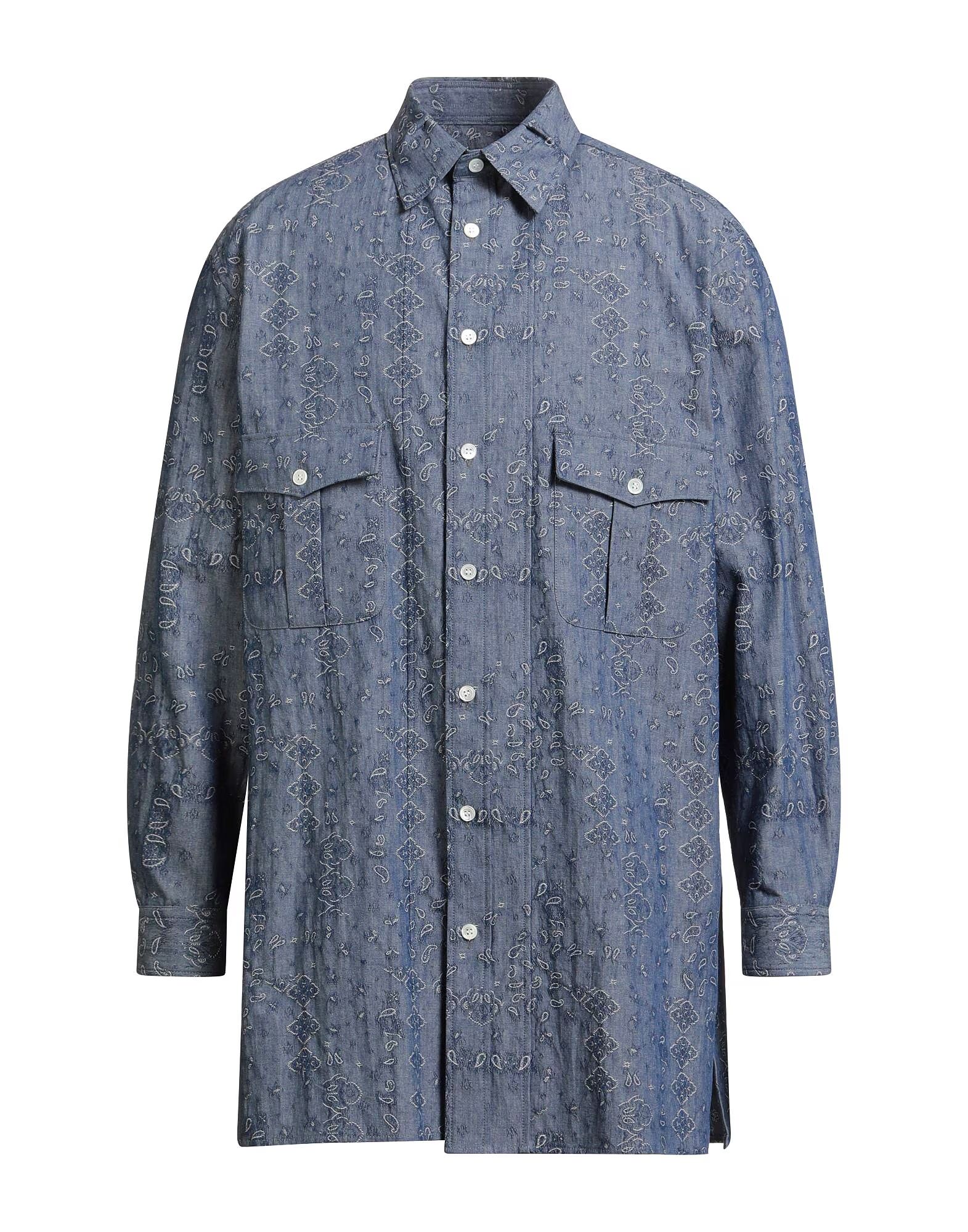 

Рубашка Yohji Yamamoto, темно-синий