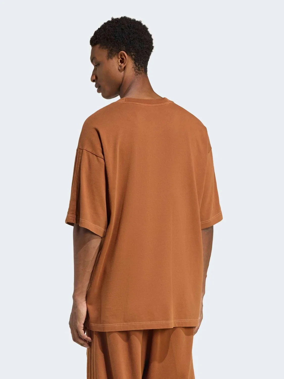 Футболка с выцветшим эффектом All SZN adidas, коричневый — фото 2