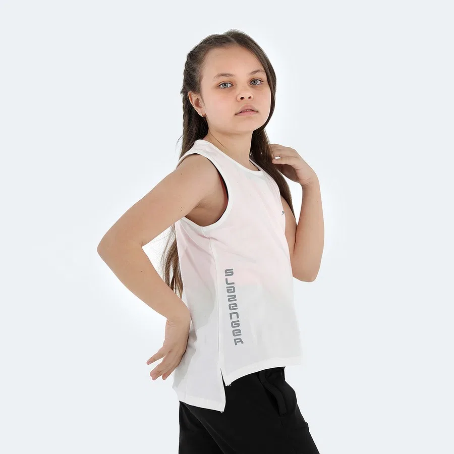 Детская футболка без рукавов Slazenger Dylan, Черный — фото 4