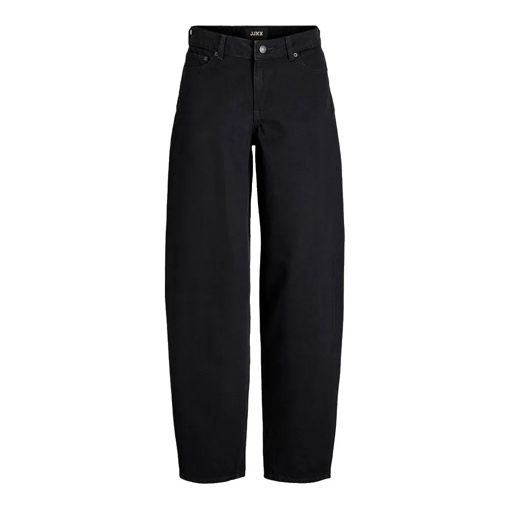 Детские джинсы свободного кроя Fuji R402 Barrel Fit JJXX Jack & jones, Black — фото 3