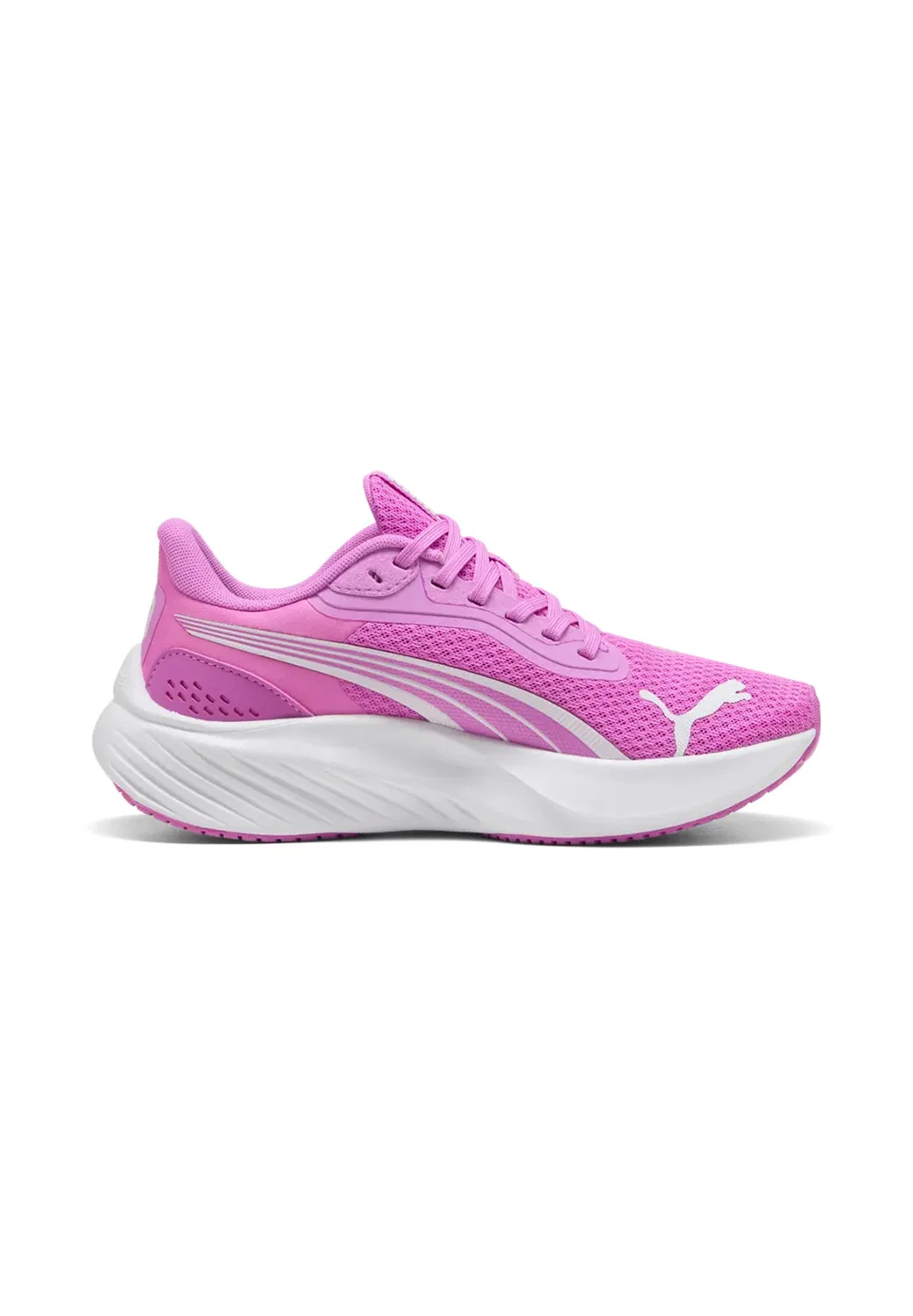 Детские кроссовки для зала с SOFTFOAM+ PUMA Pounce Lite Jr, Electric Orchid-Puma White — фото 2