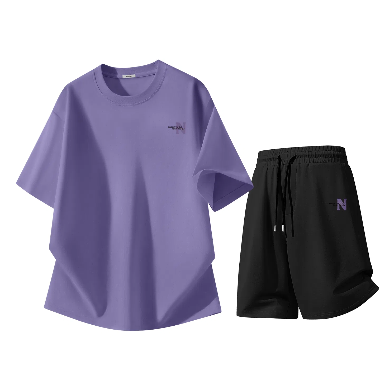 Детский спортивный комплект MINISO, Цвет Purple+Black