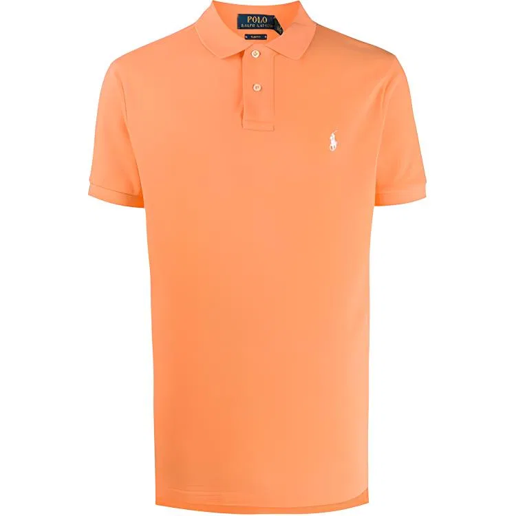 Мужское поло с коротким рукавом Logo Embroidered Polo Ralph Lauren