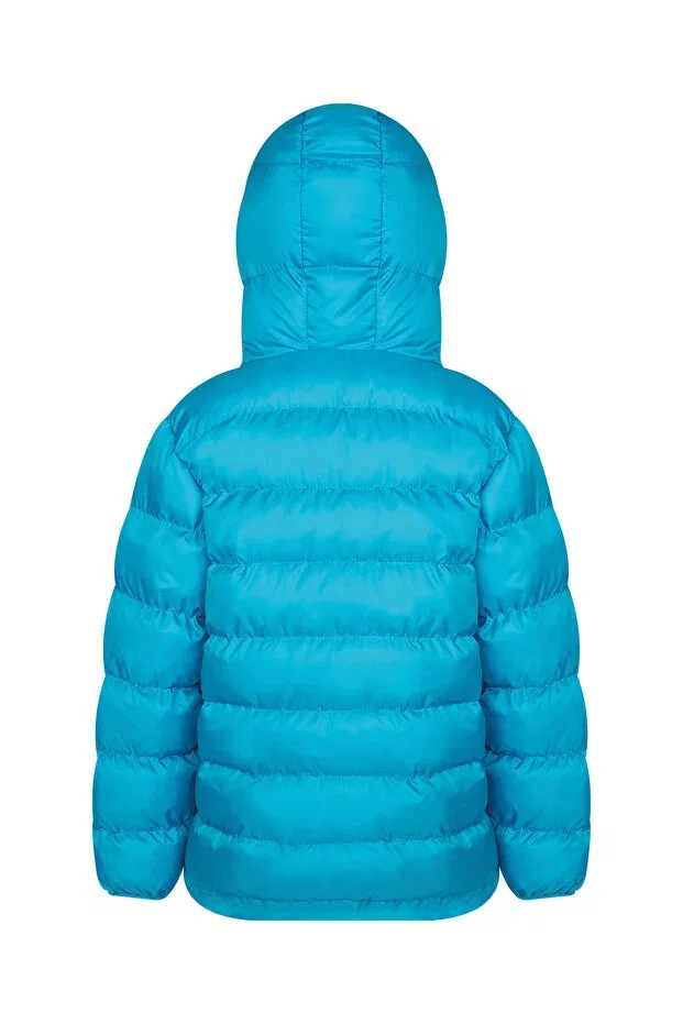 Детский пуховик для девочек с длинным рукавом Men Anorak, Light Blue — фото 2